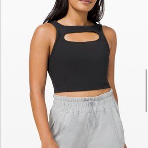 Lululemon LA Front Cut-Out Crop Tank